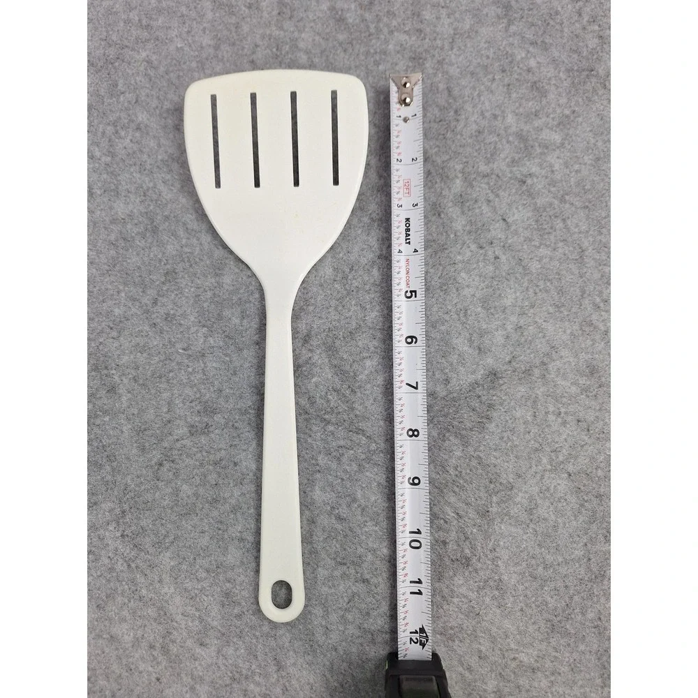 Tailor Made Products White 3Slotted Spatula Kitchen Utensil Cooking Flipping